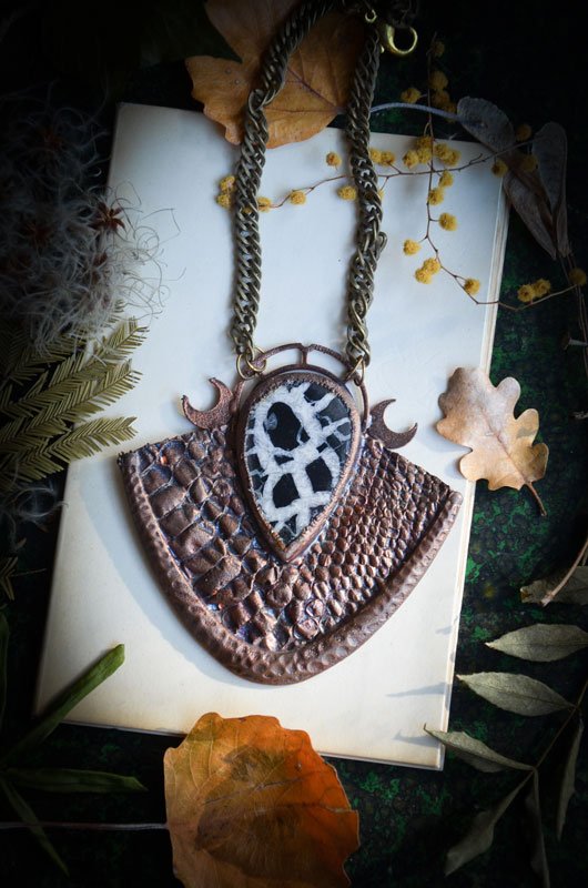 Plastron Mue de serpent & Septéria