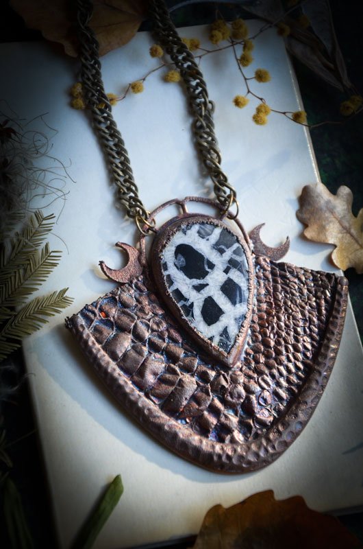 Plastron Mue de serpent & Septéria