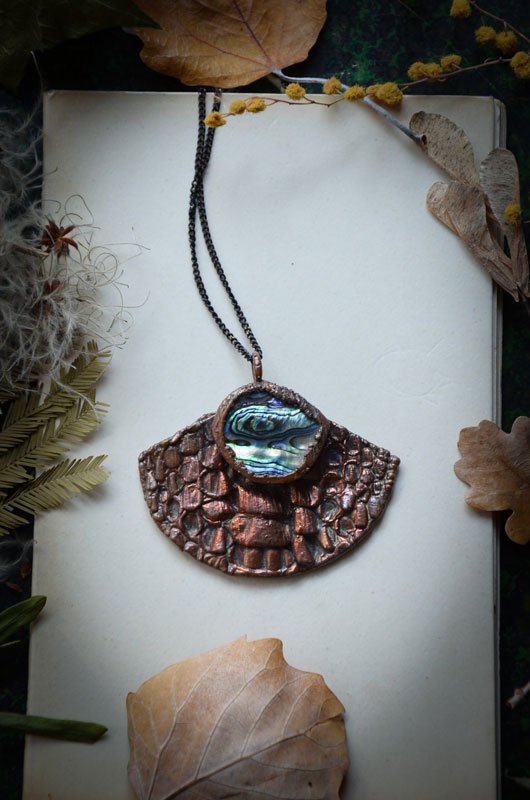 Collier Abalone & Mue de Serpent