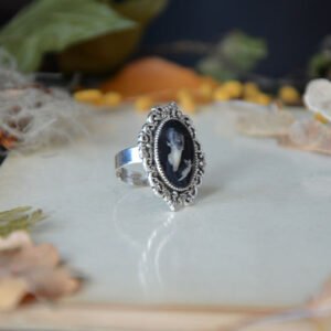 Bague Mini ossements et fleurs – Image 6