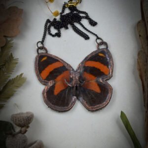 Collier Papillon et Mini Crâne